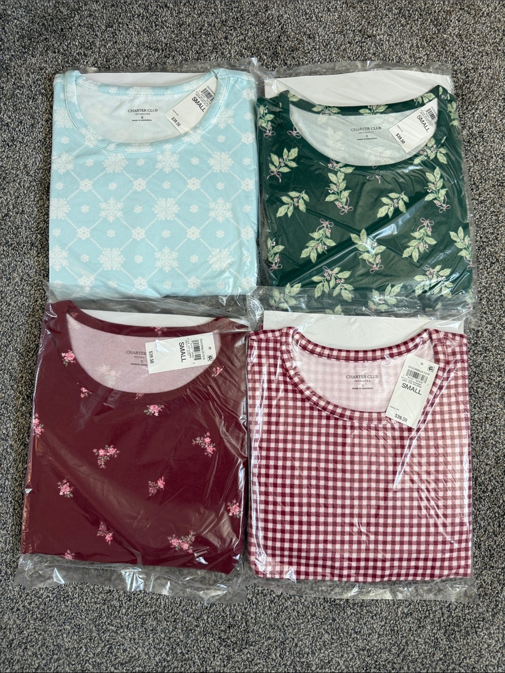4 Charter Club Women’s Nightgowns Lot size small - Assorted Colors